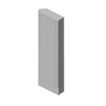 Šamotová deska přední, pravá KV HEAT 2G 70.50.01 